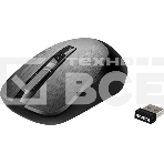 Мышь беспроводная SVEN RX-380W серый металлик, 1600 dpi, радиоканал, USB, кнопки - 4, фото 1