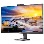 Монитор 27' Philips 27E1N50HE IPS 2560x1440, 75 Гц, 4 мс, 16:9, 300 кд/м², HDMI 1.4, DP 1.2, USB-C, USB Hub, 3.5 Jack, динамики (2×3 Вт), веб-камера, FreeSync, черный, фото2