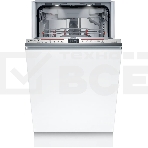 Встраиваемая посудомоечная машина Bosch SPV8ZMX06Q 45 см.с Zeolith,Time Light, SilencePlus; Класс A-А-A; уровень шума 42 дБ; 6 прогр.:Eco 50 °C, Auto 45-65 °C, Intensive 70 °C, 5 спец.функций: Remote Start, Shine & Dry, Hygiene+,, фото 1