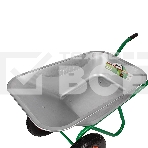 Тачка садово-строительная Palisad 2-х колесная, усиленная, грузоподъемность 320 кг, объем 100 л, фото3