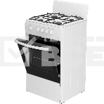 Плита газовая Darina S GM 441 001 W белый/черный, конфорок 4 шт, духовка 50 л, 50 см x 85 см x 51 см, фото3