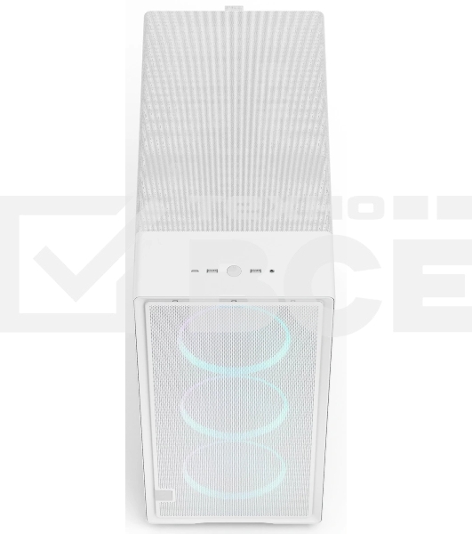 Корпус Fractal Design Epoch XL White TG RGB Clear Tint, Full-Tower, белый, 3 x 140 мм