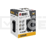 Тепловентилятор керамический Denzel DTFC-1200S, черный, 600/1200 Вт, 12 м2, 3 режима, термостат, фото12