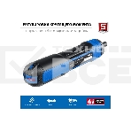 Отвертка аккумуляторная 4 Vmax, в кейсе с набором 33 бит ЗУБР Профессионал PSD-4S, фото5