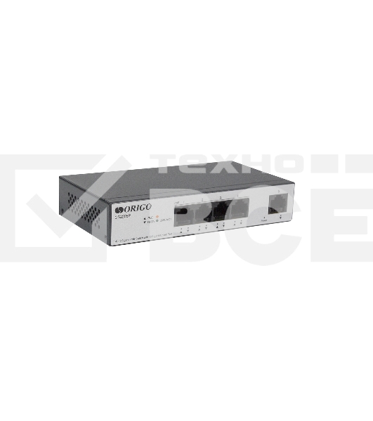 Коммутатор Unmanaged Switch 4x1000Base-T PoE, 1x1000Base-T, PoE Budget 60W, Long-range PoE up to 250m, metal case