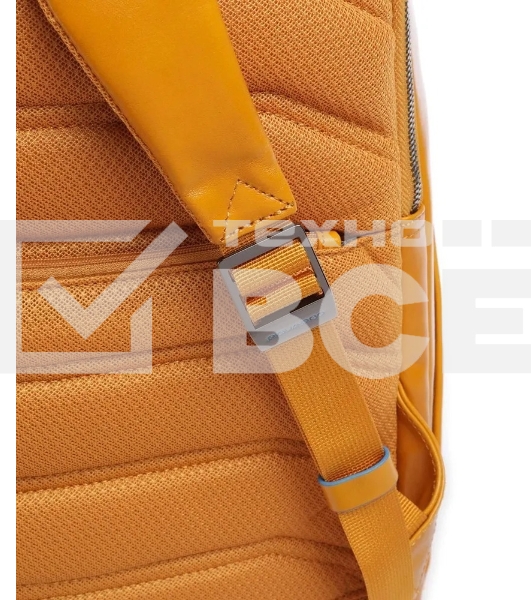 Рюкзак мужской Piquadro Blue Square CA6591B2/G, кожа, шафрановый