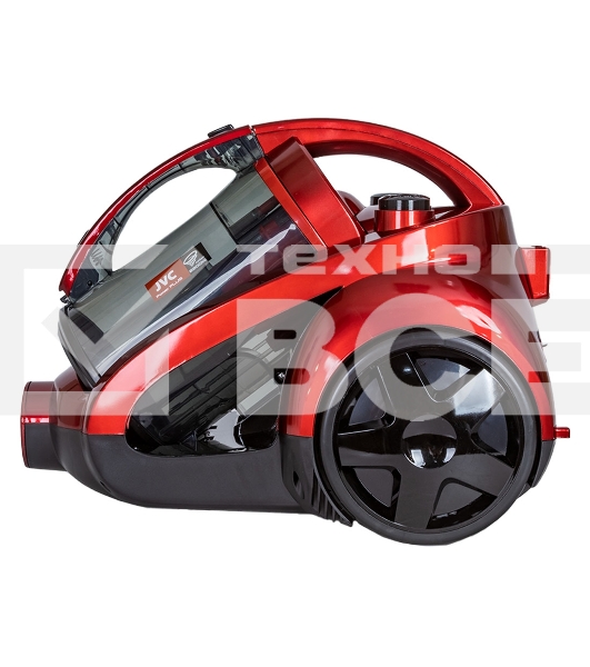 Пылесос JVC JH-VC426 красный, 400/2200 Вт, уборка сухая, пылесборник контейнер, 2.5 л