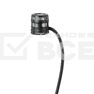 Микрофон SHURE [WL185MB/C-TQG] проводной