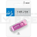 Флешка USB R/W 2.0 Smartbuy 64Gb,Twist Pink (SB064Gb2TWP), фото2