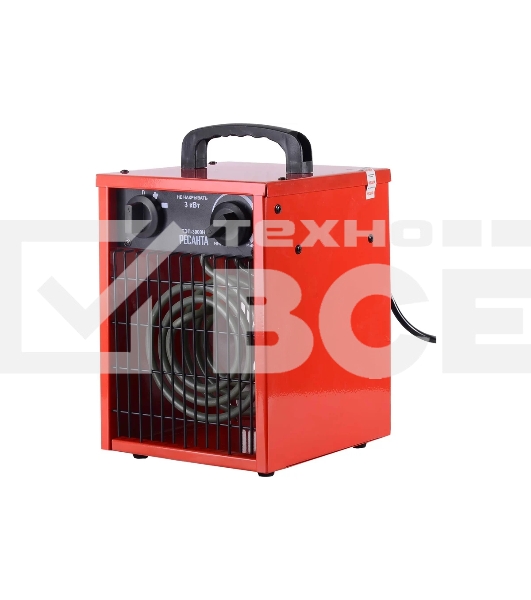 Тепловая электрическая пушка Ресанта ТЭП-3000Н (компактная) 67/1/18