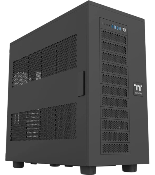 Корпус Thermaltake AX700 Black, Super-Tower, чёрный