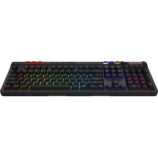 Клавиатура MSI STRIKE Pro W Silent механическая серый/черный USB Multimedia for gamer LED (подставка для запястий) (S11-43RU210-CLA)