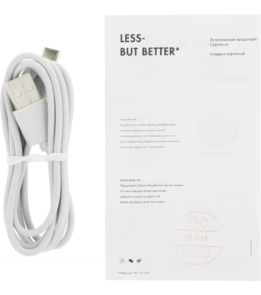 Вентилятор Xiaomi Solove F3 белый, настольный, 4 Вт, 3 скорости, 10 см