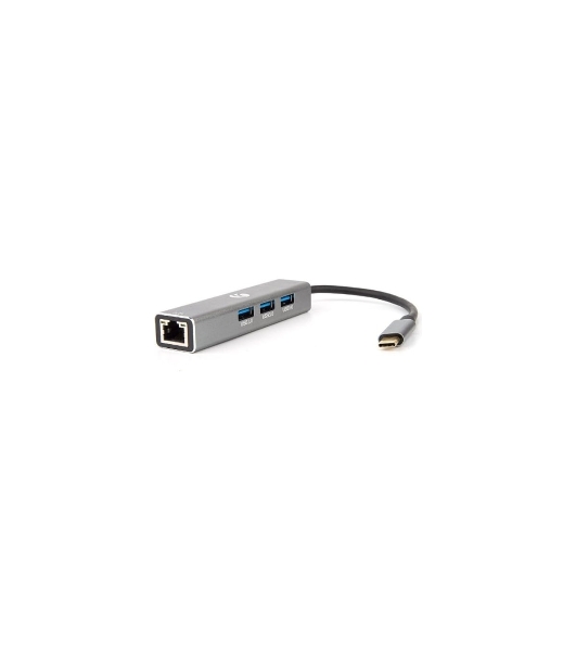 USB-концентратор VCOM DH311A USB Type-C, RJ-45/USB 3.0, USB