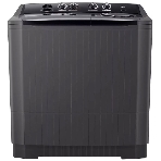 Стиральная машина LG P1861RWNT черный, загрузка вертикальная 18 кг, фото 1