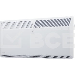 Конвектор Electrolux ECH/A-2500 M белый, 2500 Вт, 30 м2, термостат