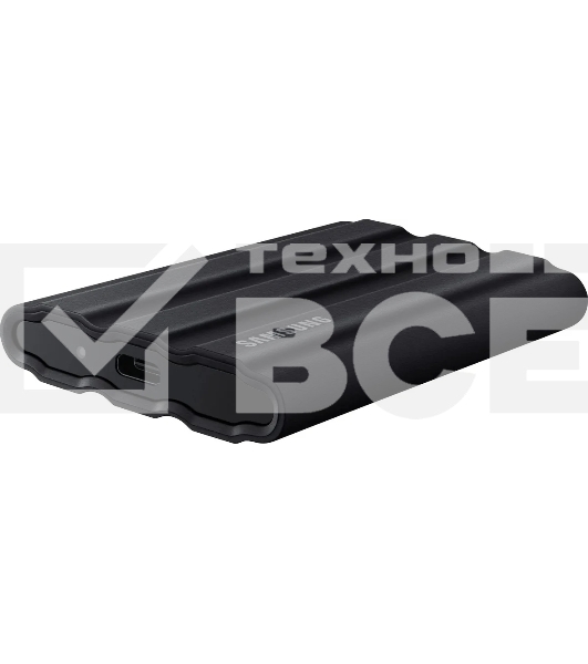 Твердотельный диск Samsung T7 Shield External 4Tb BLACK USB 3.2 (MU-PE4T0S/WW)