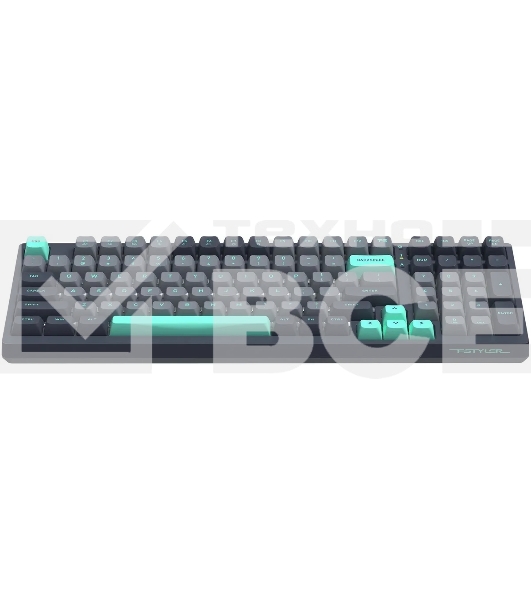 Клавиатура A4Tech Fstyler FS300 механическая черный/серый USB for gamer LED (FS300 PANDA ROCK)