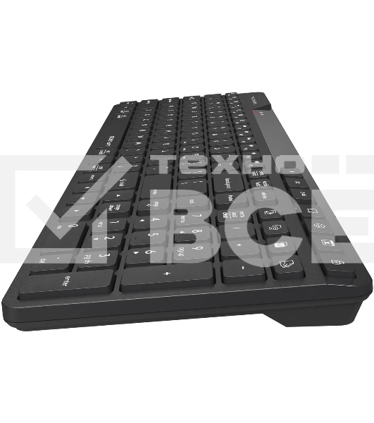 Клавиатура A4Tech Fstyler FBK27C AS черный USB беспроводная BT/Radio slim Multimedia (FBK27C AS)