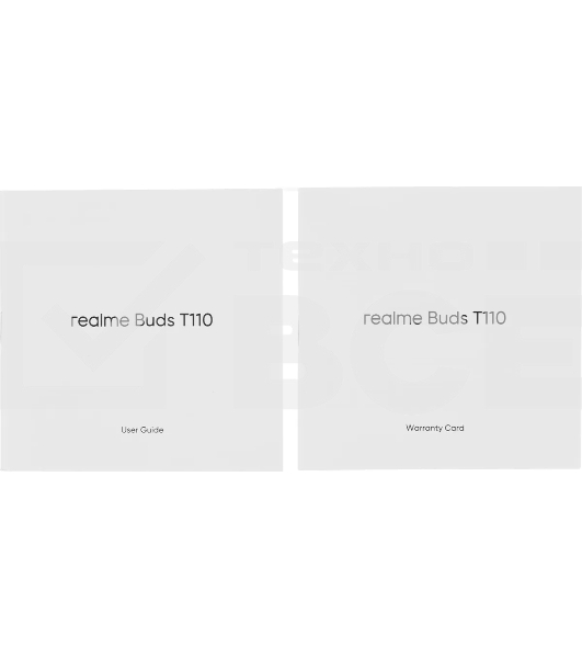 Наушники  Realme Buds T110 зеленый Bluetooth