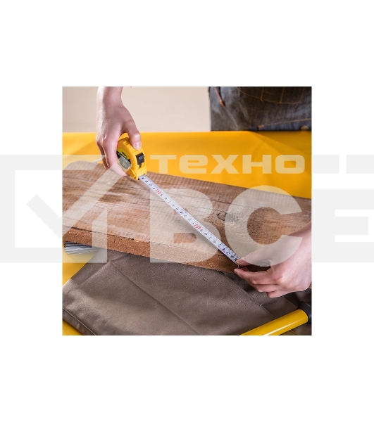 Рулетка Deli DL9003B 3м*16мм Метрическая. Корпус ударопрочный.