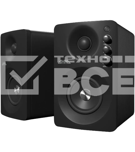 Колонки GMNG GG-SP610ACW 2.0 черный 60Вт BT