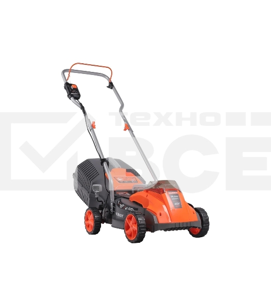 Газонокосилка аккумуляторная PATRIOT CM4000, 40В платформа LCT, 32см, бесщёточный дв, травосб. 30л, без АКБ и ЗУ