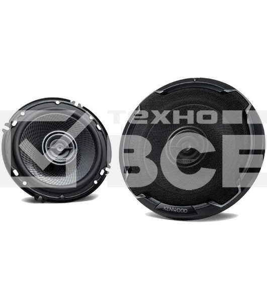 Колонки автомобильные Kenwood KFC-PS1696 320Вт 88дБ 4Ом 16.5см (6 1/2дюйм) (ком.:2кол.) коаксиальные двухполосные