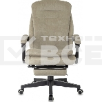 Кресло руководителя Бюрократ T-9950MSG-F Fabric песочный Light-21, крестов. пластик, подст. для ног, фото24