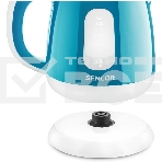 Чайник электрический Sencor SWK 1017TQ 1 л, 1100 Вт, голубой, фото3