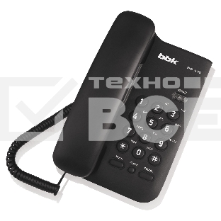 Телефон проводной BBK BKT-74 RU черный