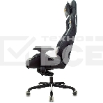 Кресло игровое Knight TITAN черный ромбик эко.кожа с подголов. крестовина металл, фото11