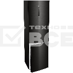 Холодильник Haier C4F740CBXGU1 черный двухкамерный 286/115л морозилка снизу, No Frost, фото5