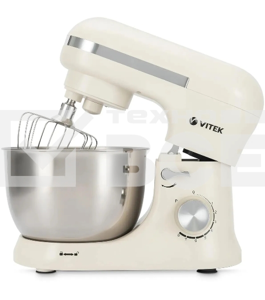 Миксер планетарный Vitek VT-PM0110 1500Вт кремовый