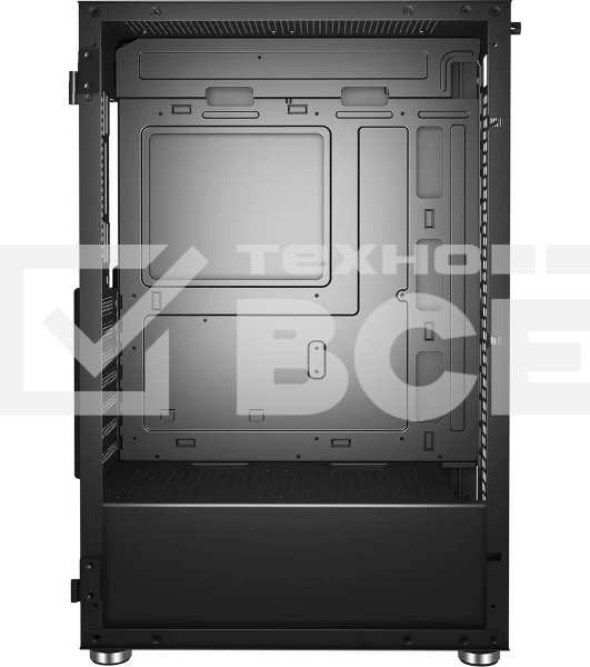 Компьютерный корпус Bloody BD-CC114 черный без БП ATX 8x120мм 1xUSB 2.0 1xUSB 3.0 audio bott PSU
