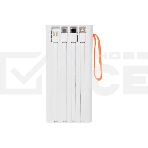 Портативный аккумулятор More choice (4620202550552) PB22-20 с кабелем 2USB 2.1A - 20000mAh белый, фото3
