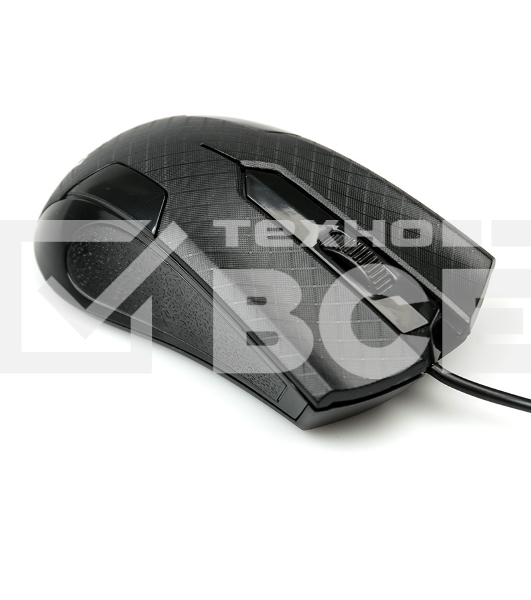 Мышь проводная Dialog Pointer MOP-08U черный, 800 dpi, USB, кнопки - 3