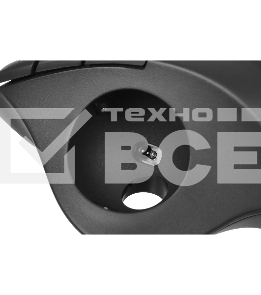 Трекбол Logitech M575S черный оптическая 2000dpi беспров. BT/Radio USB2.0 (910-007035)