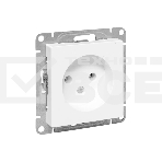 Розетка EKF UP1-SOW-100 СП Эпика 16А без заземл. без шторок механизм бел., фото 1