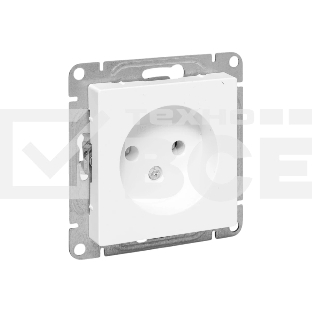 Розетка EKF UP1-SOW-100 СП Эпика 16А без заземл. без шторок механизм бел.