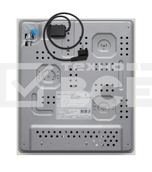 Газовая варочная панель Maunfeld EGHG.43.33CBG/G газ, ширина 45 см, 3 конфорки, WOK, чугунные решетки, газ-контроль, электроподжиг, бежевый