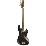 Бас-гитара STAGG SBJ-30 BLK 4-х струнная форма Jazz Bass, корпус павловния, гриф клен, накладка грифа палисандр, 20 ладов, мензура 867 мм, колки никелированные, бридж JB Classic, звукосниматели 2xJB, регуляторы 2x громкости, 1x тона, цвет черный, фото3