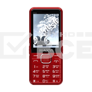 Мобильный телефон Maxvi P110 красный