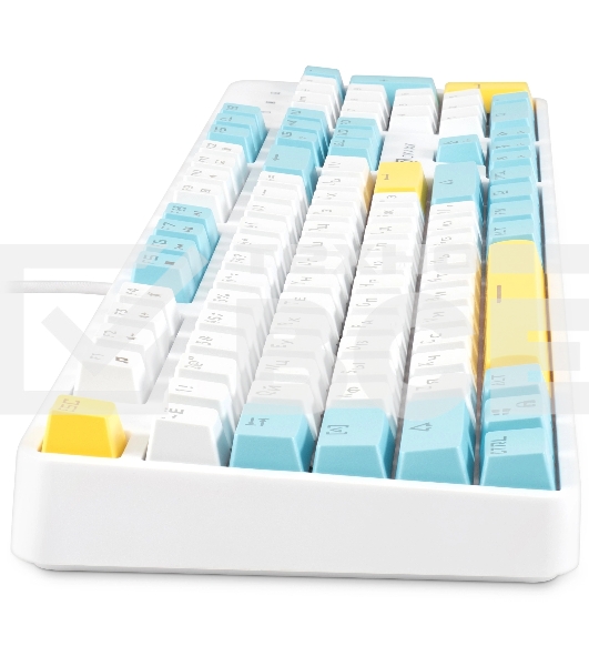 Клавиатура Oklick K951X (1901079) проводная, USB, белый