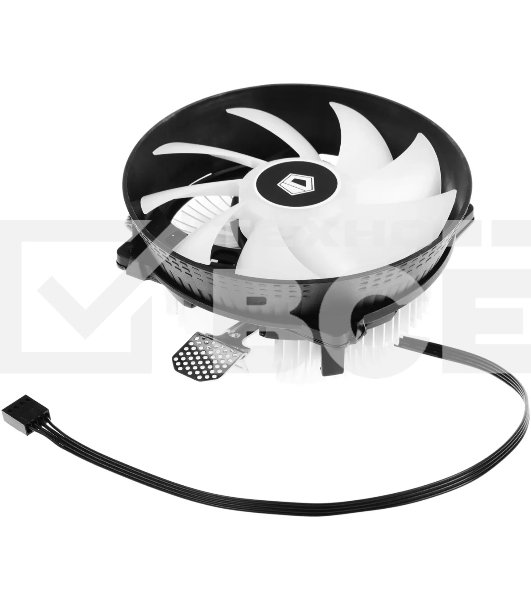 Кулер ID-COOLING DK-03 RAINBOW черный/серебристый 120мм алюминий 1800rpm 26db 4-pin 100W 63мм