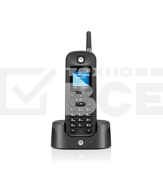 Радиотелефон Dect Motorola O201 черный АОН