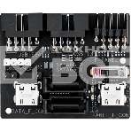 Материнская плата ASUS ROG STRIX Z890-I GAMING WIFI, LGA1851, Intel Z890, 2xDDR5, 2xSATA, 2xM.2, 1xPCI-E 5.0 x16, 1xHDMI, 2xThunderbolt 4, 1x2.5Gb LAN, 9xUSB-A, 1xUSB-C, 5.1, Mini-ITX, фото16