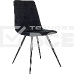 Стул для дома Бюрократ CH-K1_4 комплект 4 шт черный Holland 75 металл черный на ножках (CH-K1_1/HL75_4), фото 1