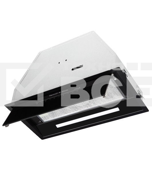 Вытяжка встраиваемая Zigmund & Shtain K 019.5 B черный, 50 см, 1050 куб. м/ч, 61.1 дБ