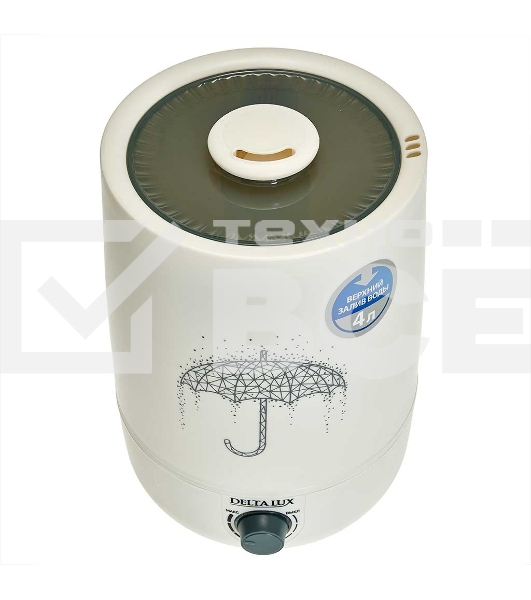 Увлажнитель воздуха ультразвуковой DELTA LUX DE-3704 белый